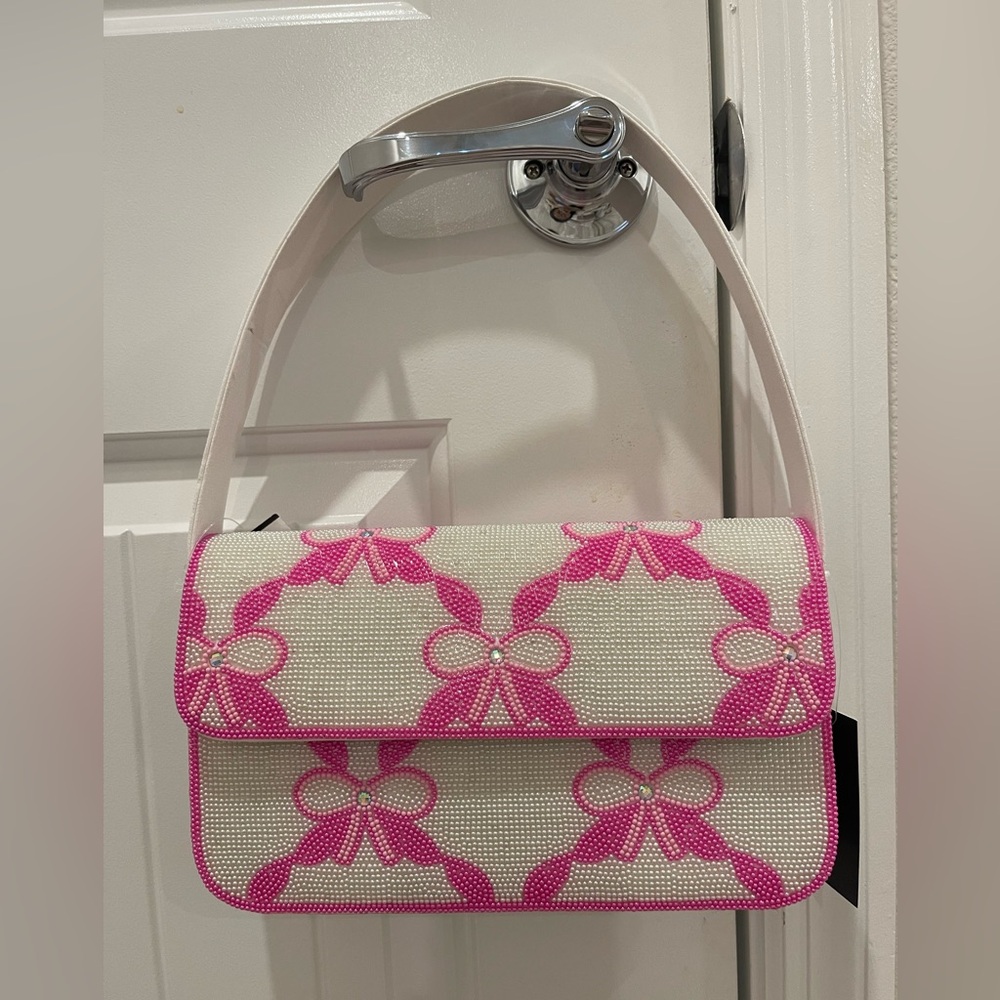 Brand new Pink bow purse